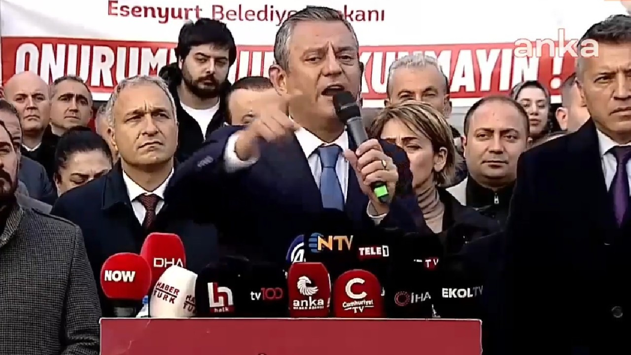 Özgür Özel, partisinin Esenyurt kararını duyurdu: Direnişe devam edeceğiz